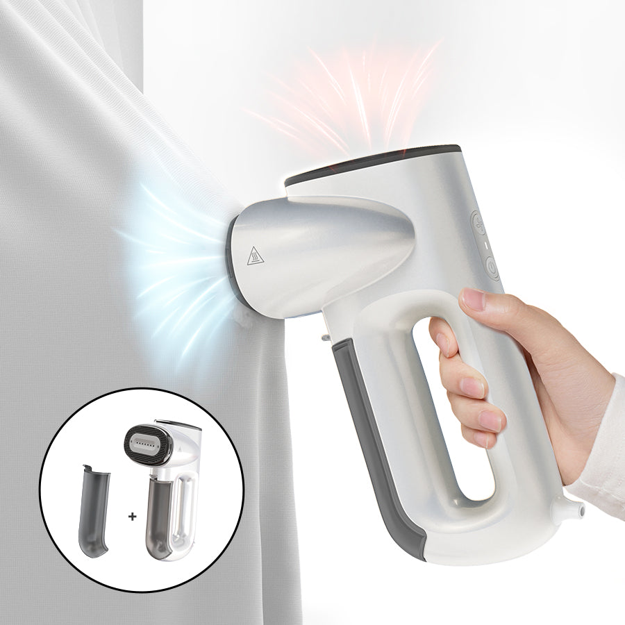 吸着 衣類スチーマー 片手で伸ばし やけど防止スチーム簡単 Neakasa