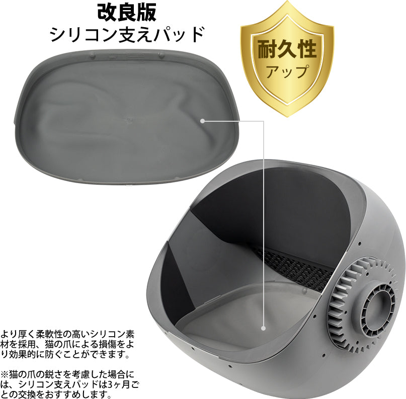 Neakasa 猫自動トイレ取り替え用 シリコンマット 新仕様 支えパッド M1