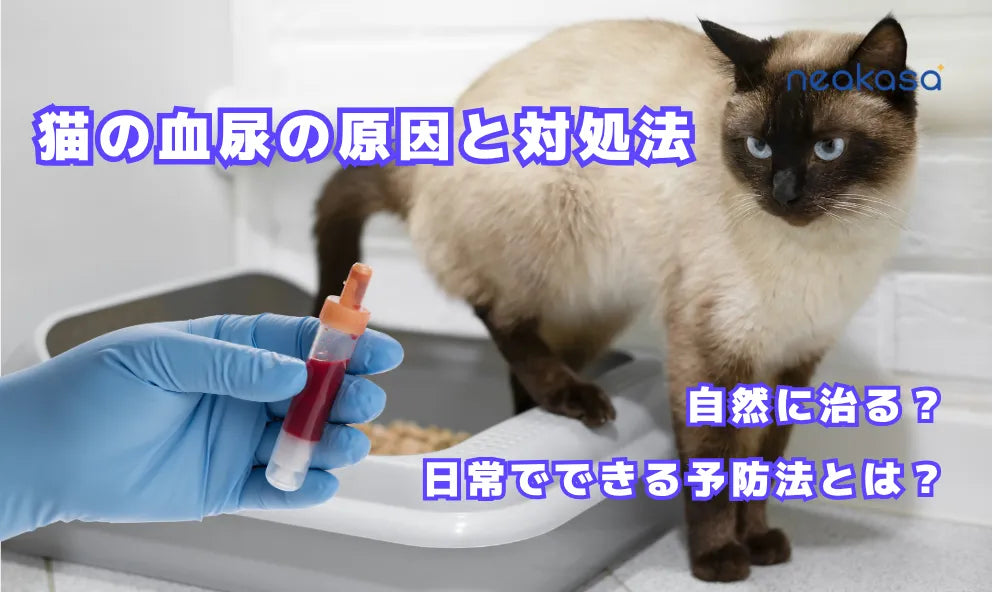 猫の血尿の原因と対処法｜自然に治る？日常でできる予防法とは？