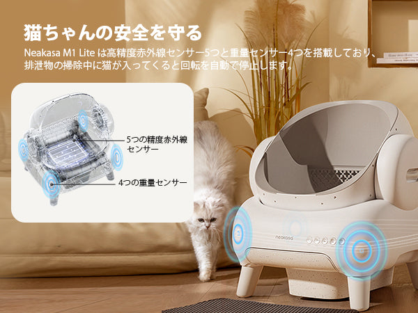 Neakasa M1 Lite オープン型全自動猫トイレ
