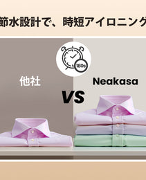 Neakasa Magic 1 片手式吸着 衣類スチーマー スチーム伸ばし簡単 水箱2個入り