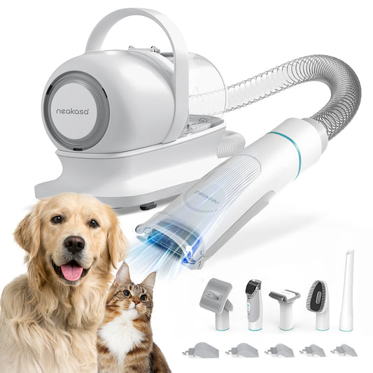 【定番商品】グルーミングセットP1 Pro ペット犬用バリカン掃除機  1台5つ役 低騒音 最低52dB 米日累計販売50万台超 容量1L