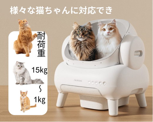 Neakasa M1 Lite オープン型全自動猫トイレ