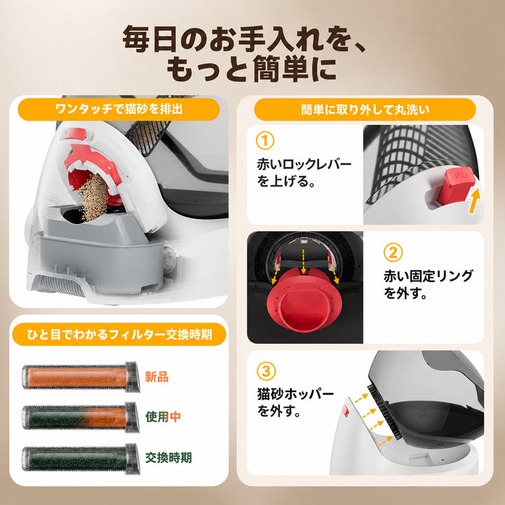 Neakasa M9 オープン型全自動猫トイレ
