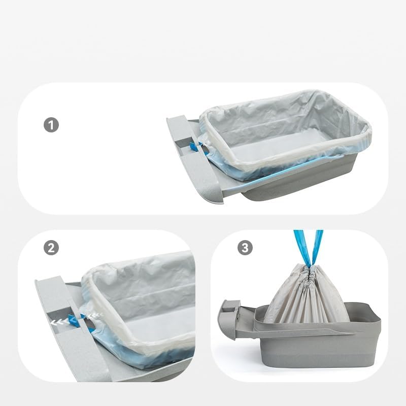 Neakasa 猫トイレ専用のゴミ袋（2ロール・30枚入） – Neakasa（ネアカサ）