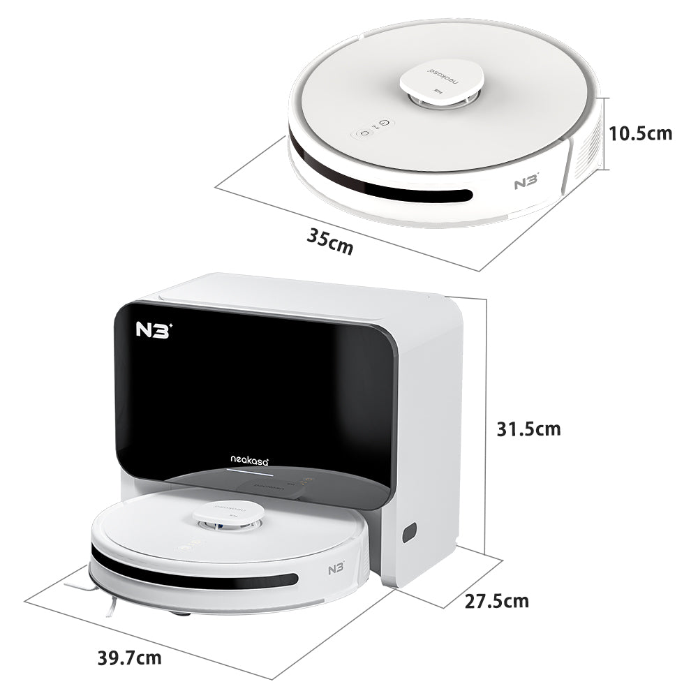 NoMo N3ロボット掃除機 2WAY 吸引・水拭き 隅々までピッカピカ パワフル吸引 1年保証